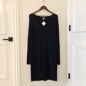 Halogen navy blue sweater dress